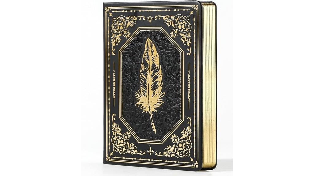vintage leather journal