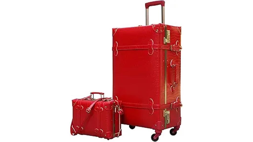 vintage luggage set