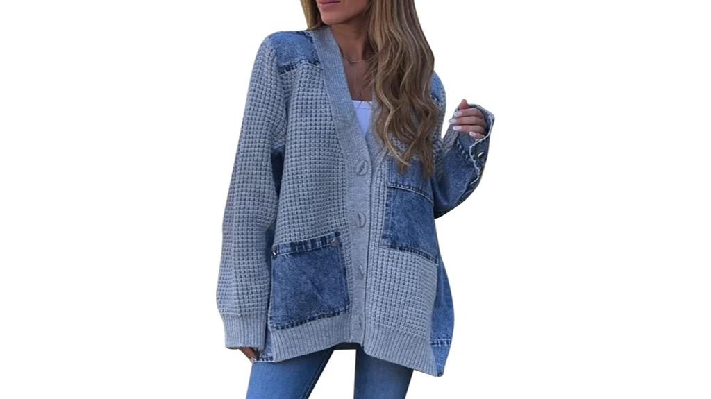 vintage oversized cable knit