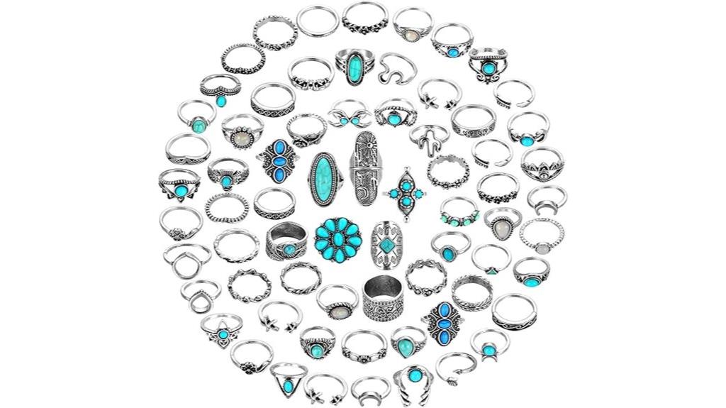 vintage turquoise jewelry set
