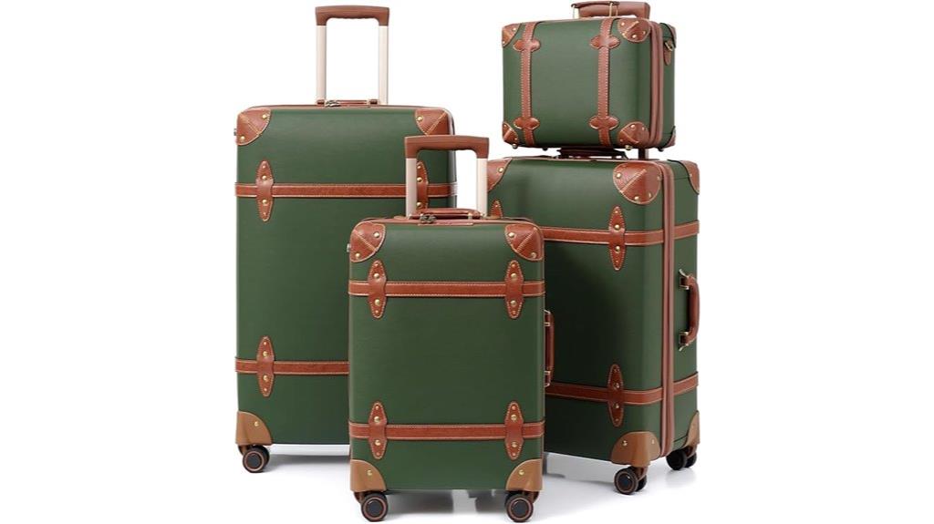 vintage women s luggage sets