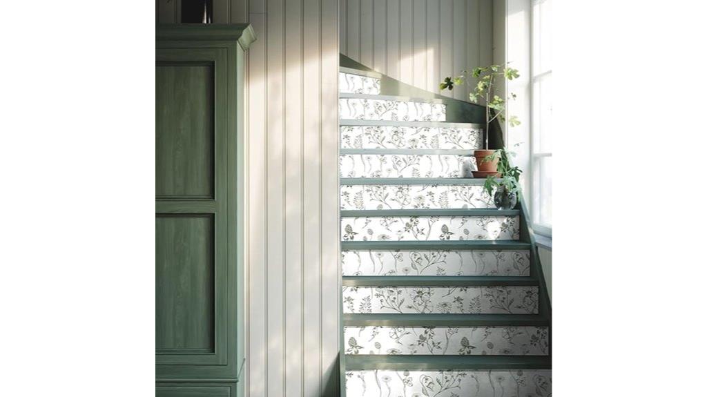 vinyl stair riser stickers