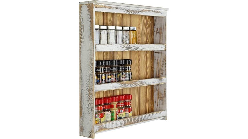 wall mounted spice storage