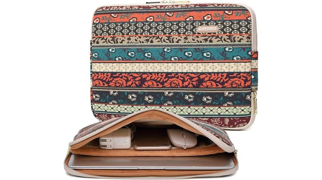 water resistant laptop sleeve