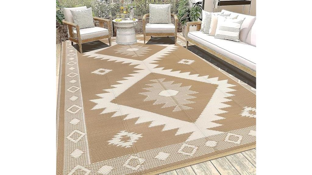 waterproof 6x9 patio rug