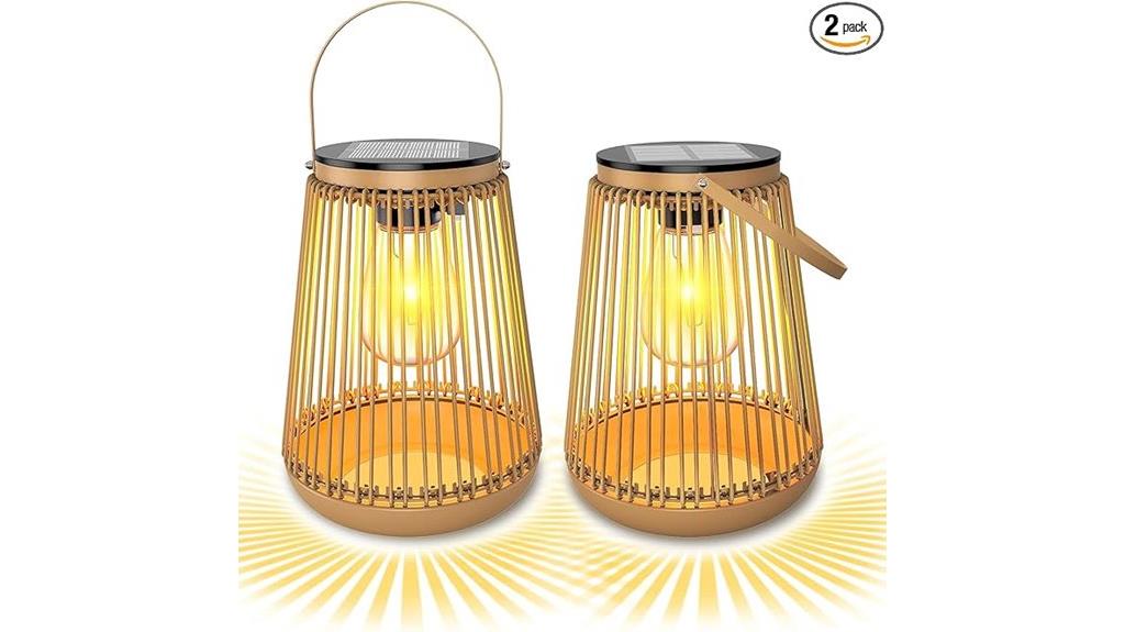 waterproof hand woven lanterns