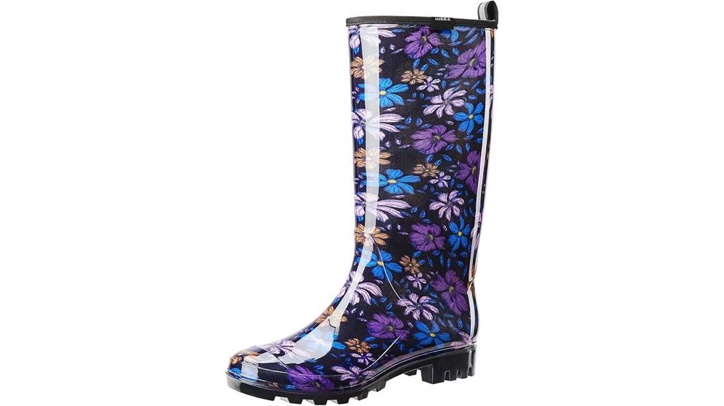 waterproof rain boots comfort