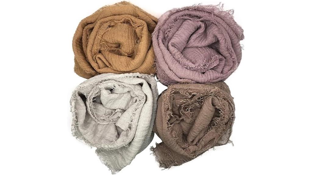 women s cotton hemp shawls