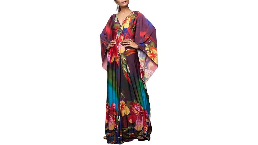 women s ethnic print kaftan