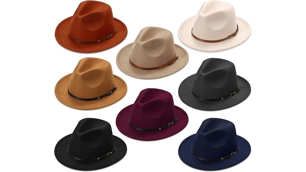 women s felt hat set