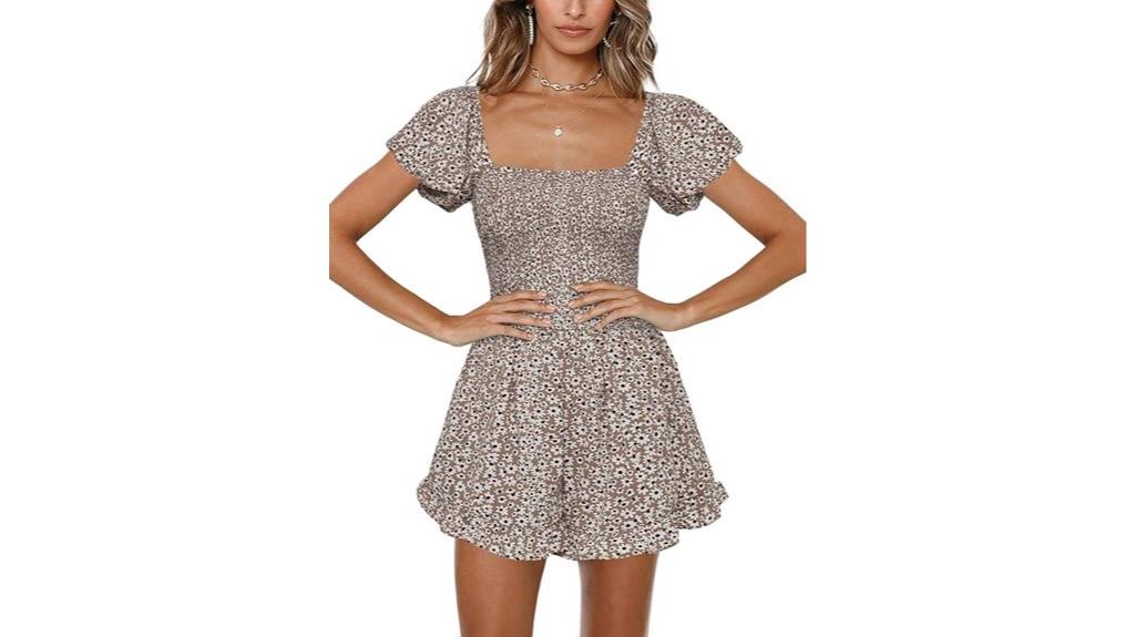 women s shirred tube jumpsuit