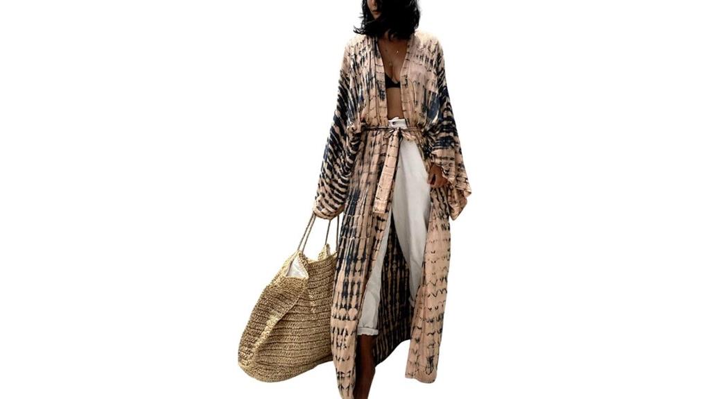 women s tie dye kimono