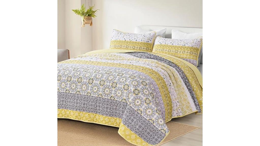wongs boho queen quilt