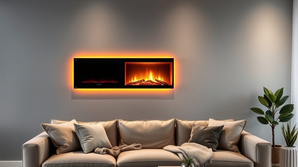 apartment friendly electric fireplace considerations