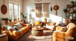 boho collected uncluttered living