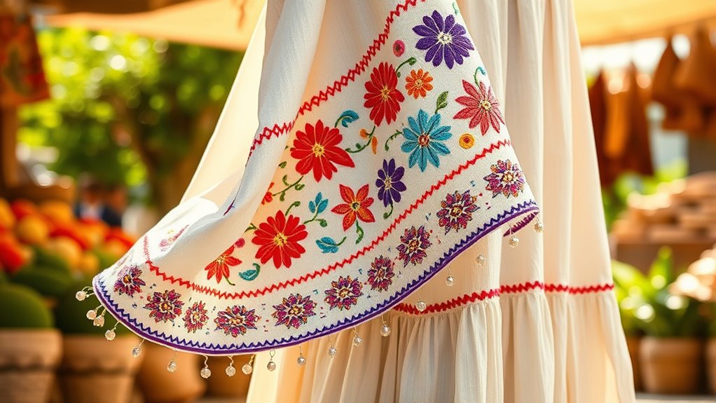 boho embroidery fashion trends