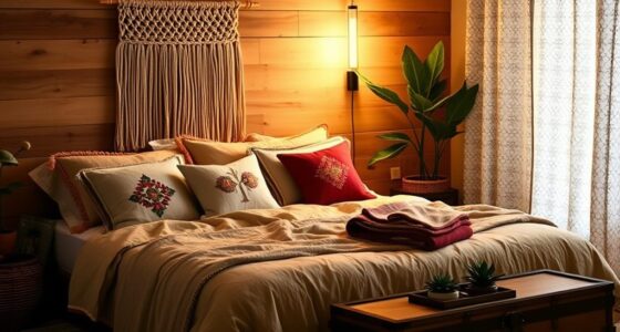 boho guest room preparations