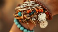 boho jewelry layering ideas