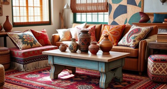 boho pattern mixing tips