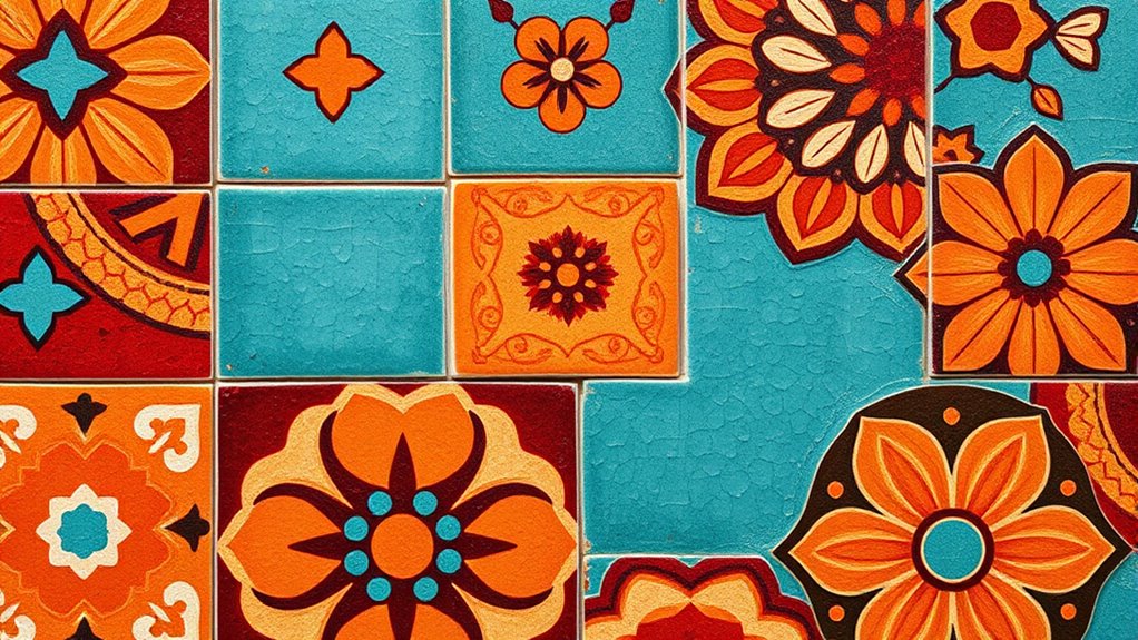 boho peel and stick tiles