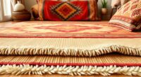 boho rug layering styles