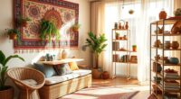 boho small space solutions