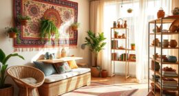 boho small space solutions