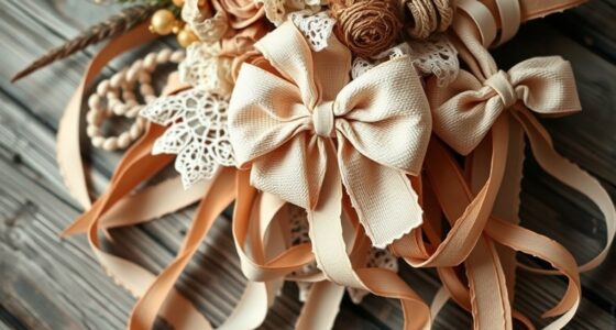 boho style with bows