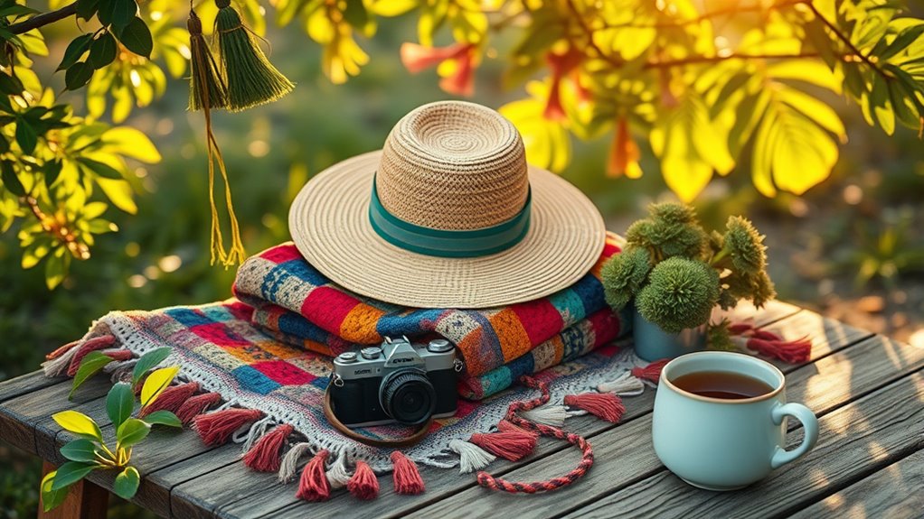 boho weekend travel capsule