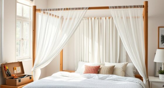 building safe canopy beds