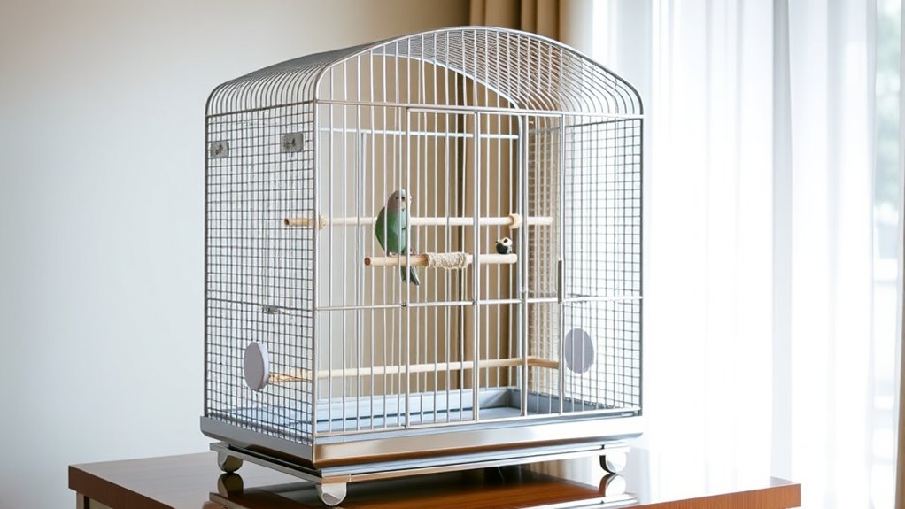 choosing spacious durable cages