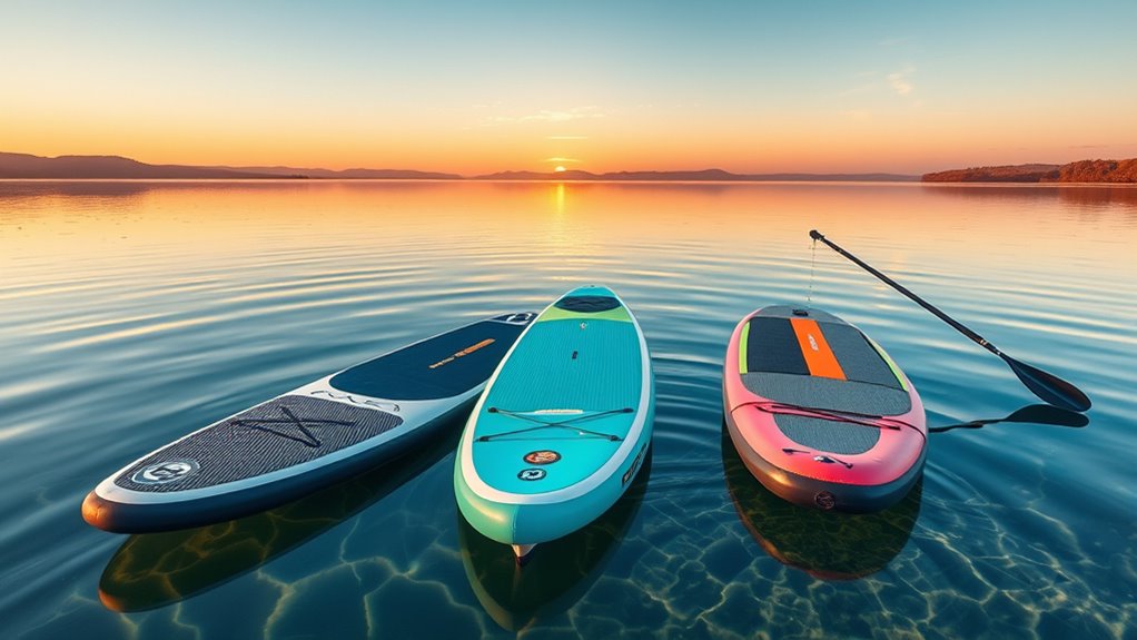 choosing suitable inflatable paddle boards