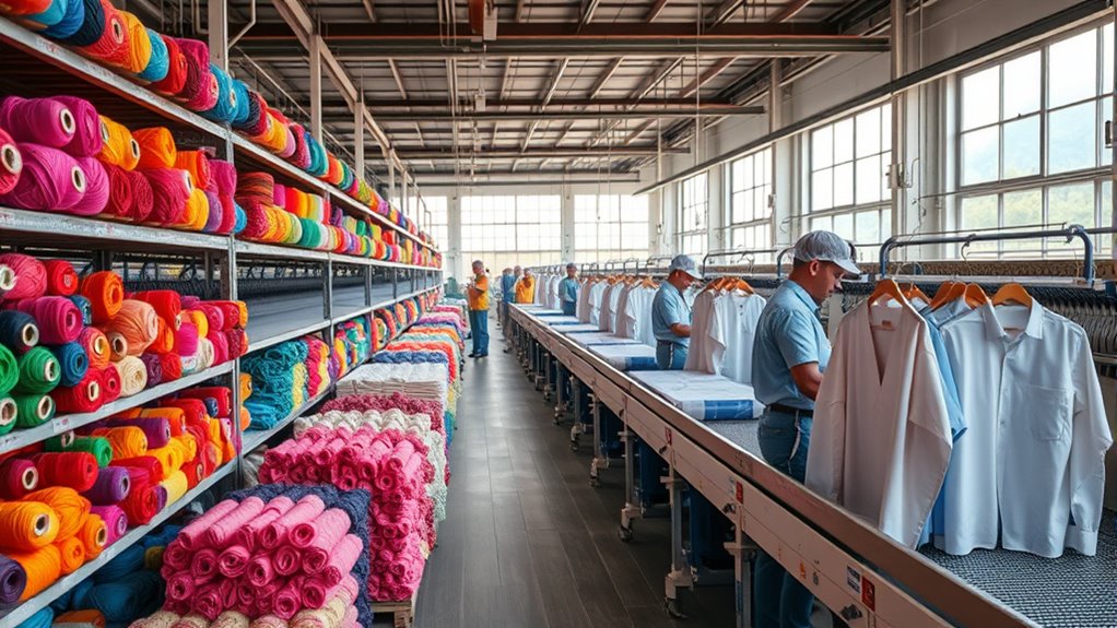 clothing production process overview