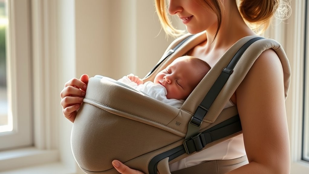 comfortable adjustable breathable carriers