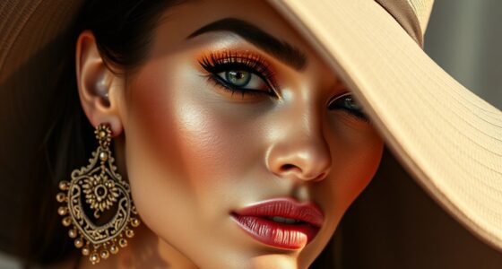 complementary makeup and accessories