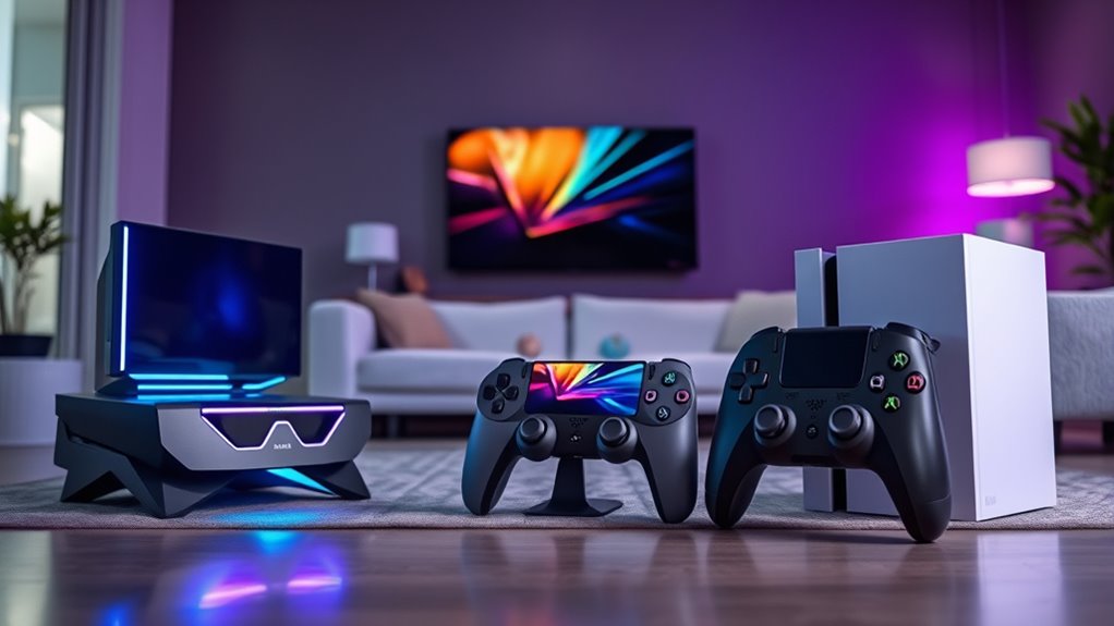 console features and compatibility