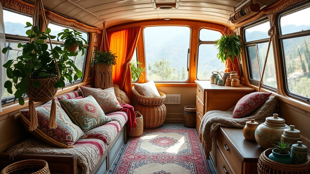 cozy mobile living spaces