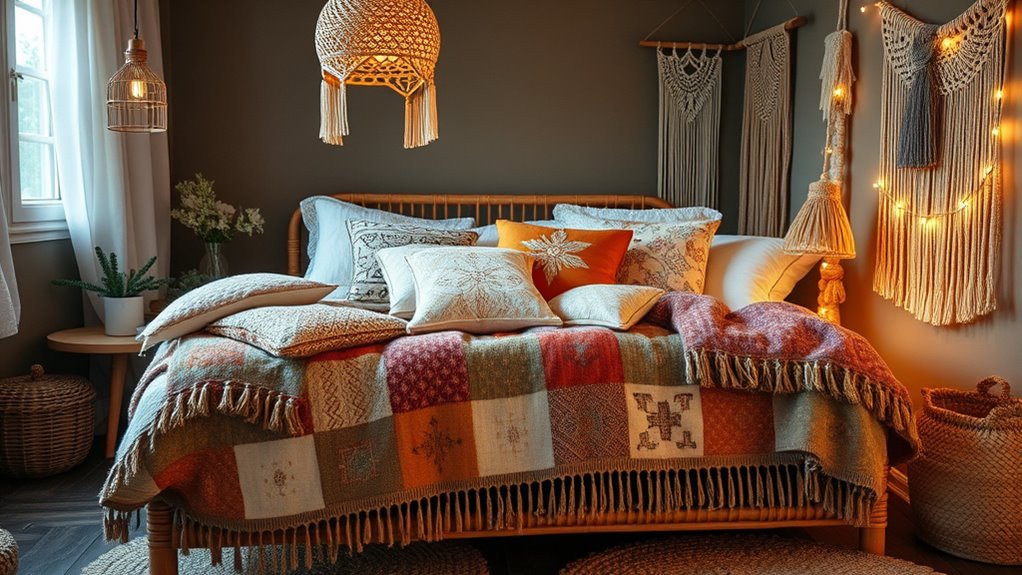 create cozy boho retreat