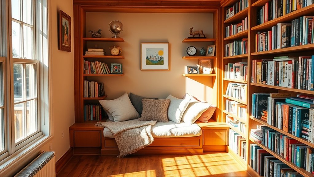 create cozy reading retreat