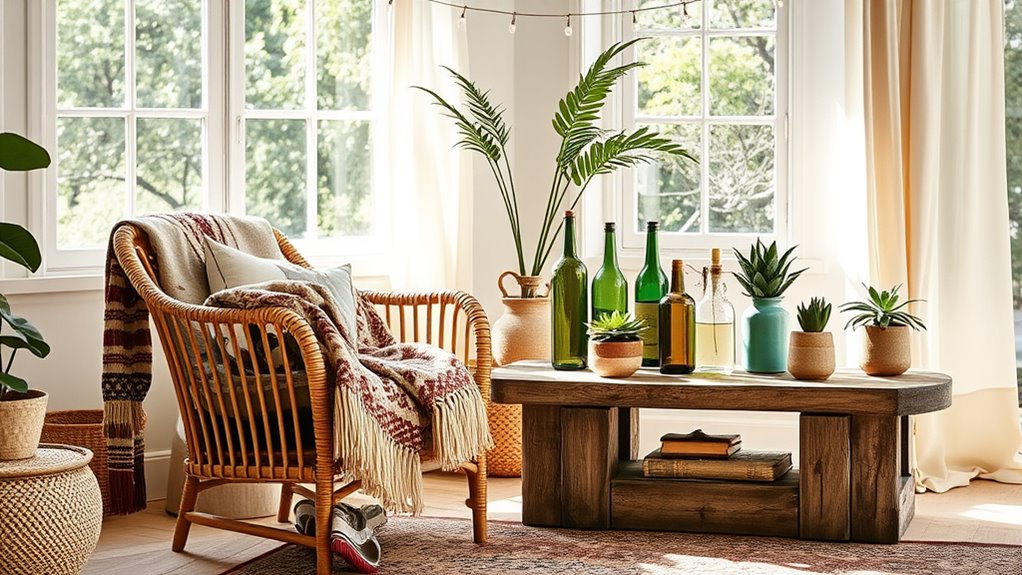 diy sustainable boho decor