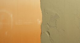 earthy boho wall finish