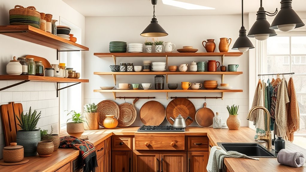 eclectic natural boho charm