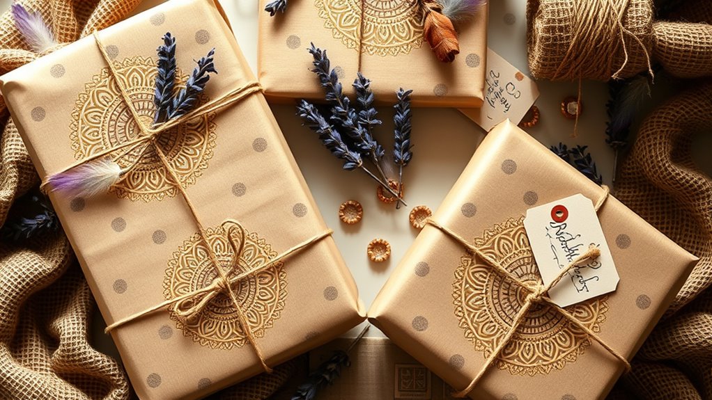eco friendly handmade gift wrapping