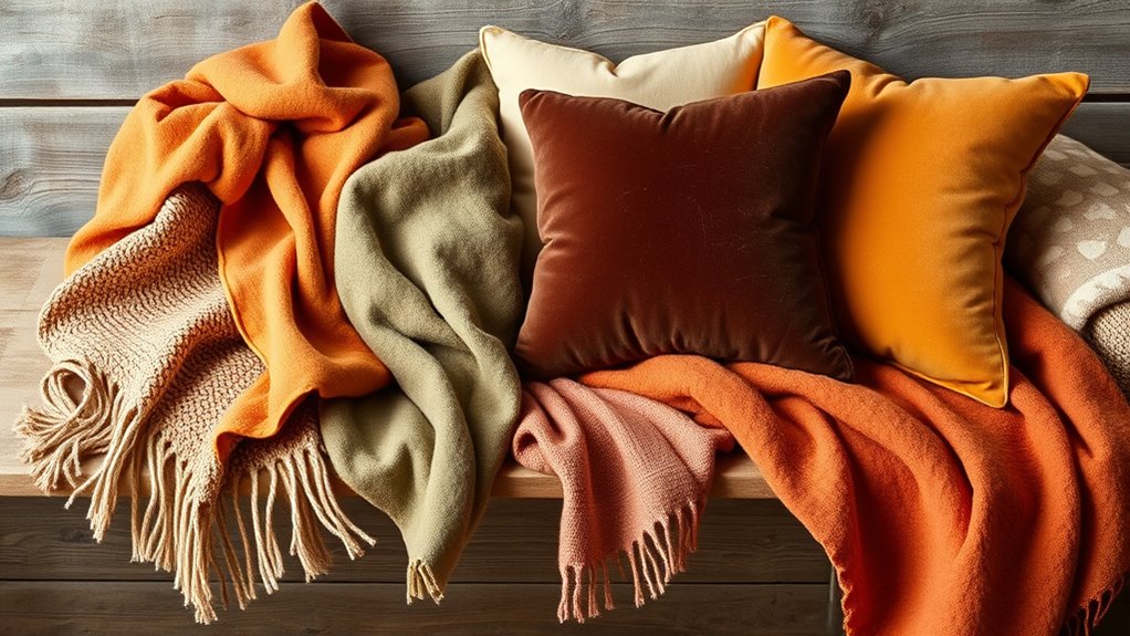 embrace warm earthy tones