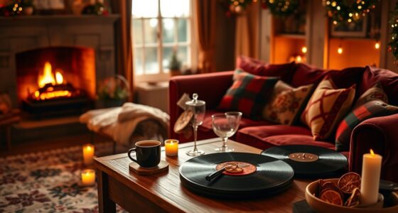 festive music ambiance fragrances