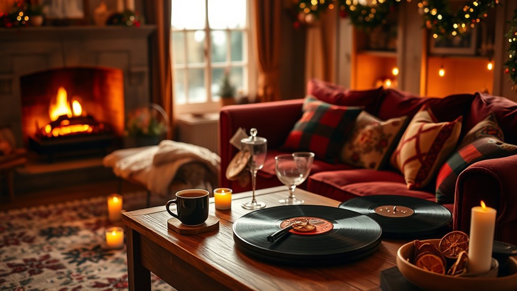 festive music ambiance fragrances