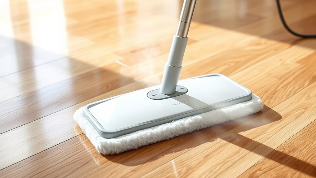 floor cleaning features and safety