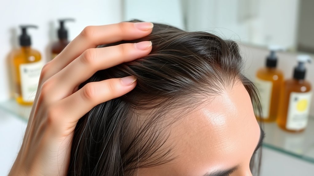 healthy scalp promotes hair