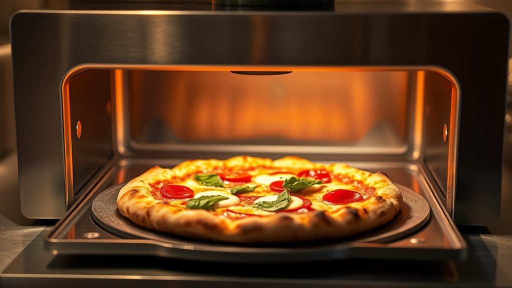 high temperature durable oven features