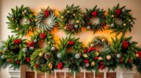 holiday mantel decorating ideas